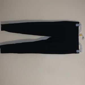 Plain black leggings from Gap